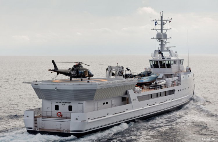 Совладелец Belgravia Yachts Виктор Мартынов: палубный вертолёт Leonardo AW119 способствует увеличению количества возможных сценариев использования мегаяхты