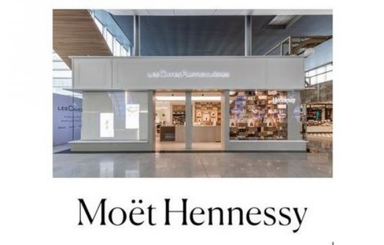 Концепцию «Les Caves Particulières» в аэропорту Парижа представляет Moët Hennessy