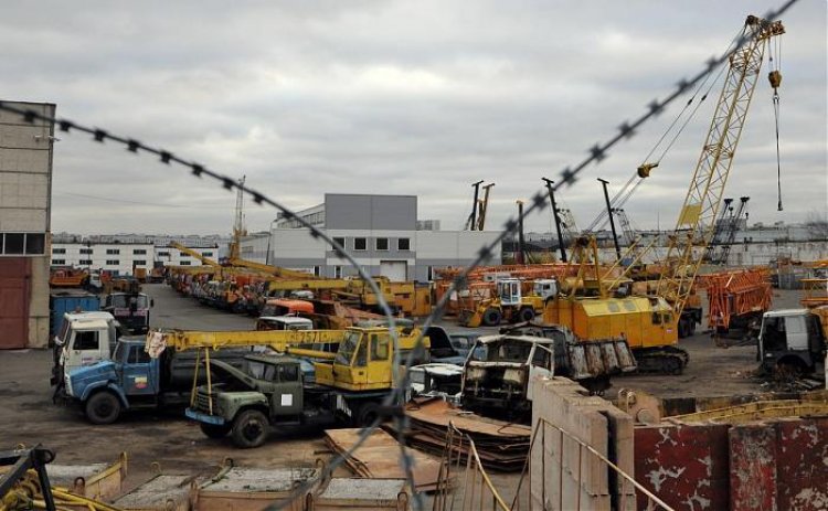 Девелопер «Моспромстрой» строит надземную часть бизнес-центра «Аркус IV»