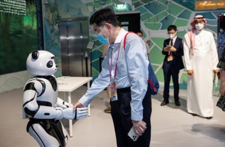 Роботы UBTECH Panda и Walker демонстрируют технологические инновации Китая