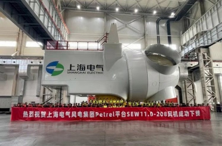 О выпуске безредукторной турбины Petrel Platform SEW11.0-208 сообщил Shanghai Electric