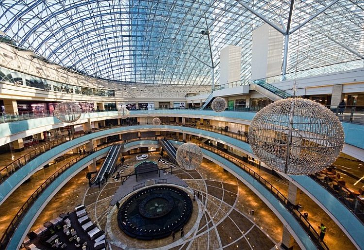 Посещаемость торговых центров в Москве выше, чем в прошлом году