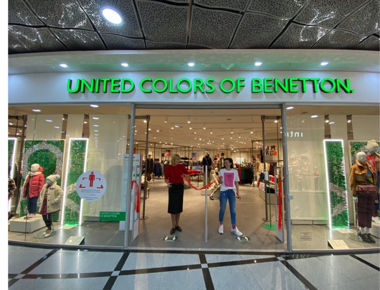 UNITED COLORS OF BENETTON объявляет о переоткрытии магазина в ТРЦ «Гринвич» в Екатеринбурге
